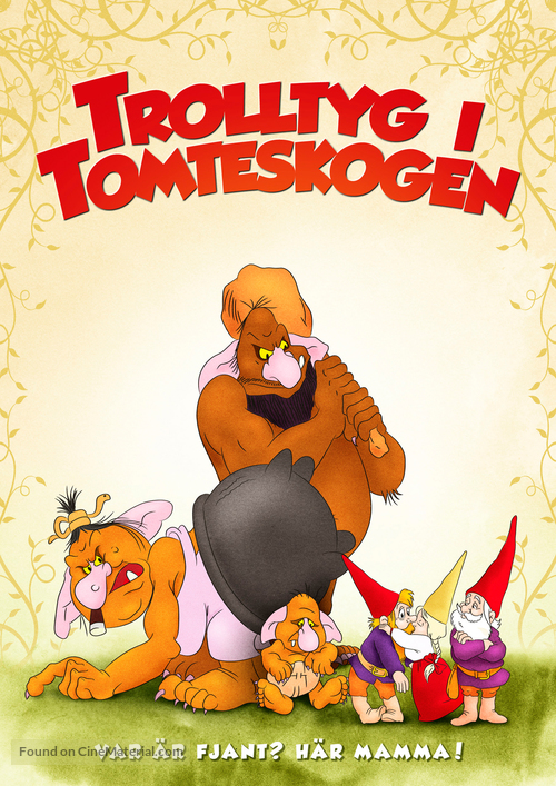 Gnomes - Swedish Movie Poster