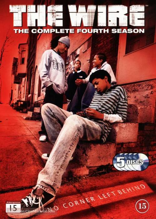 &quot;The Wire&quot; - Danish DVD movie cover