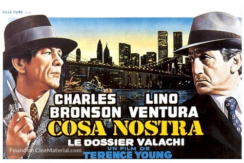 The Valachi Papers - Belgian Movie Poster