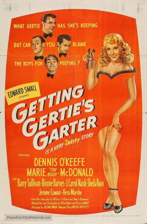 Getting Gertie&#039;s Garter - Movie Poster