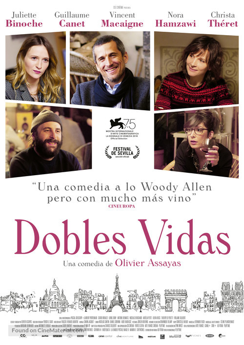 Doubles vies - Spanish Movie Poster