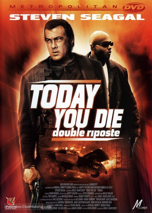Today You Die - French DVD movie cover