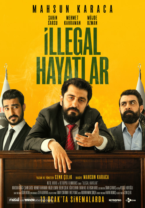 Illegal Hayatlar - Turkish Movie Poster