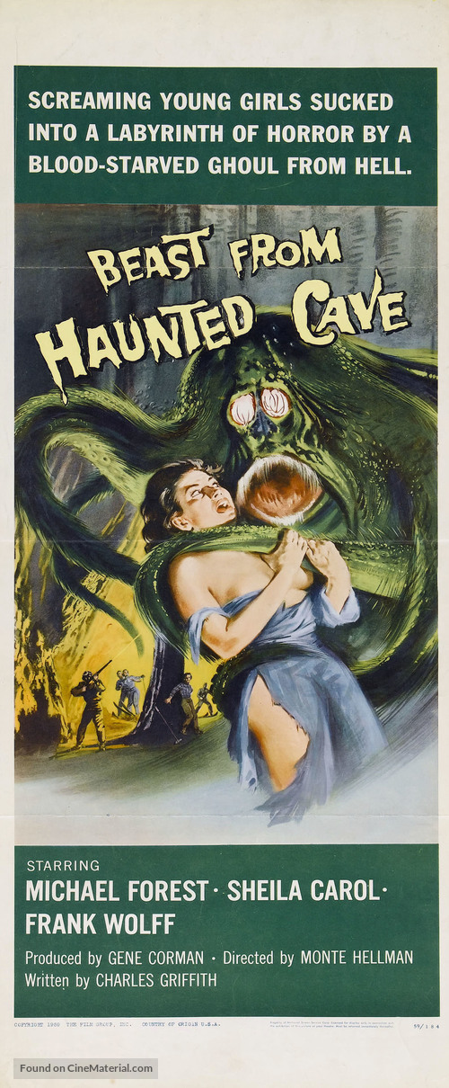 Beast from Haunted Cave - Movie Poster