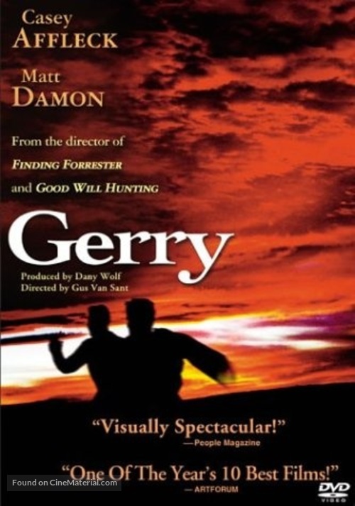 Gerry - DVD movie cover