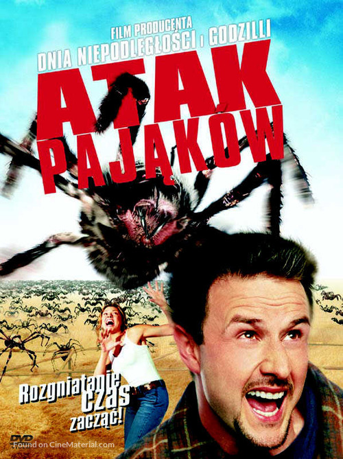 Eight Legged Freaks - Polish DVD movie cover