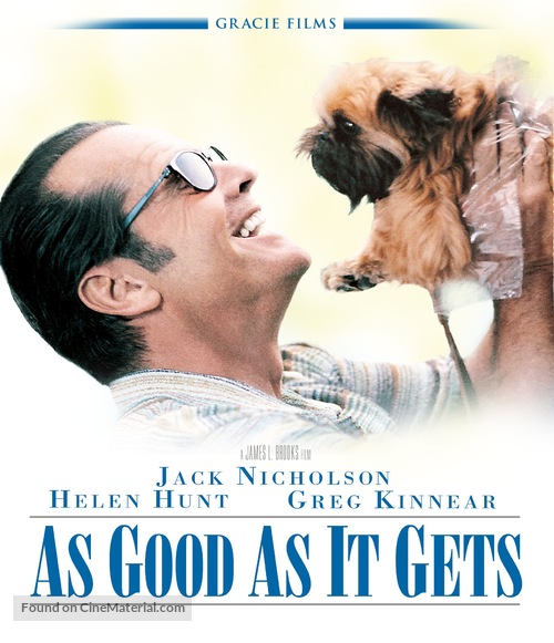 As Good As It Gets - Blu-Ray movie cover