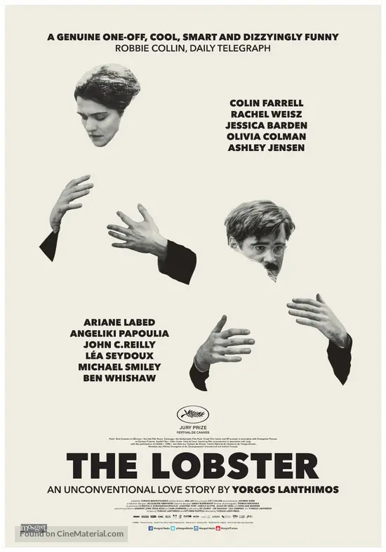 The Lobster - Canadian Movie Poster