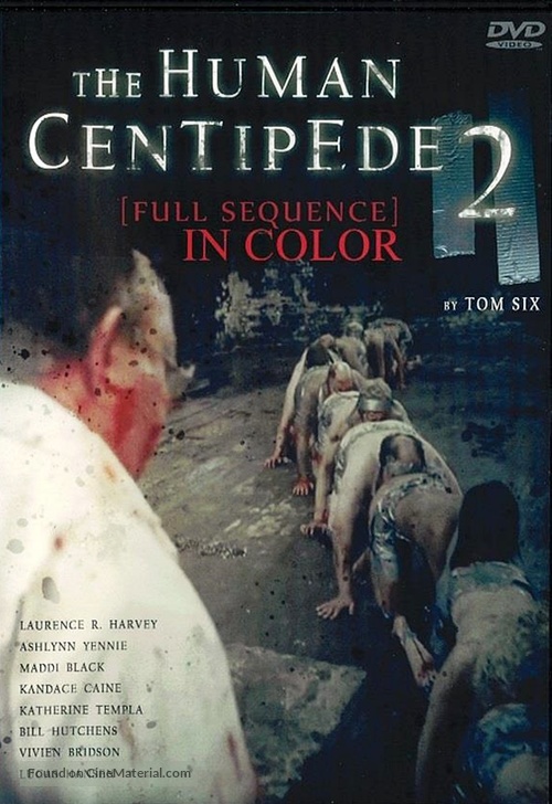 The Human Centipede II (Full Sequence) - German DVD movie cover