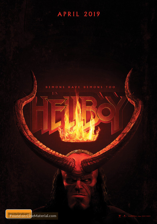 Hellboy - Australian Movie Poster