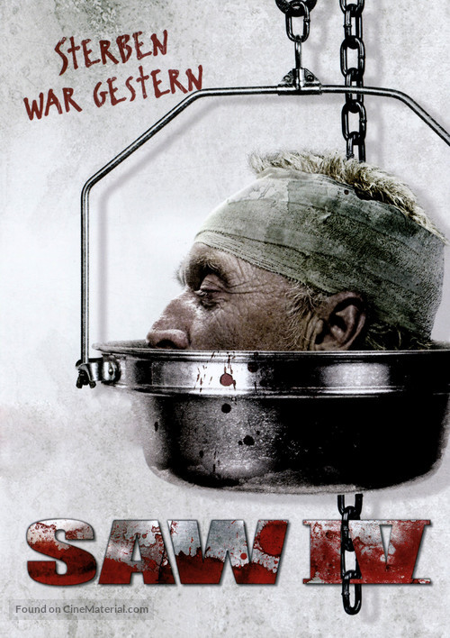 Saw IV - German Movie Poster