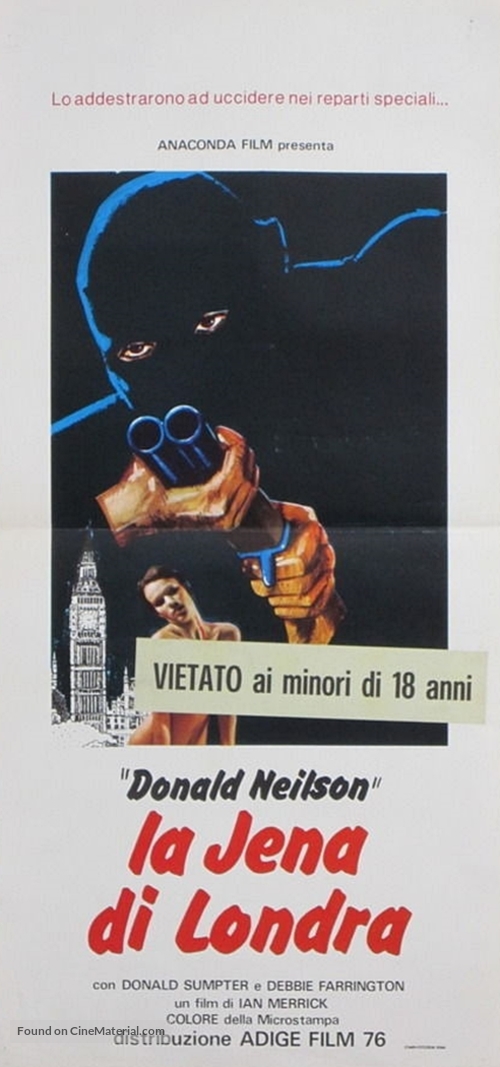 The Black Panther - Italian Movie Poster