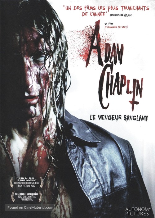 Adam Chaplin - French DVD movie cover