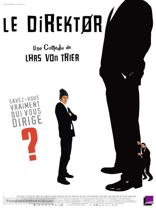 Direkt&oslash;ren for det hele - French Movie Poster