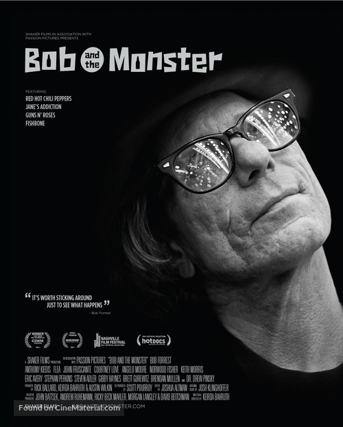 Bob and the Monster - Movie Poster