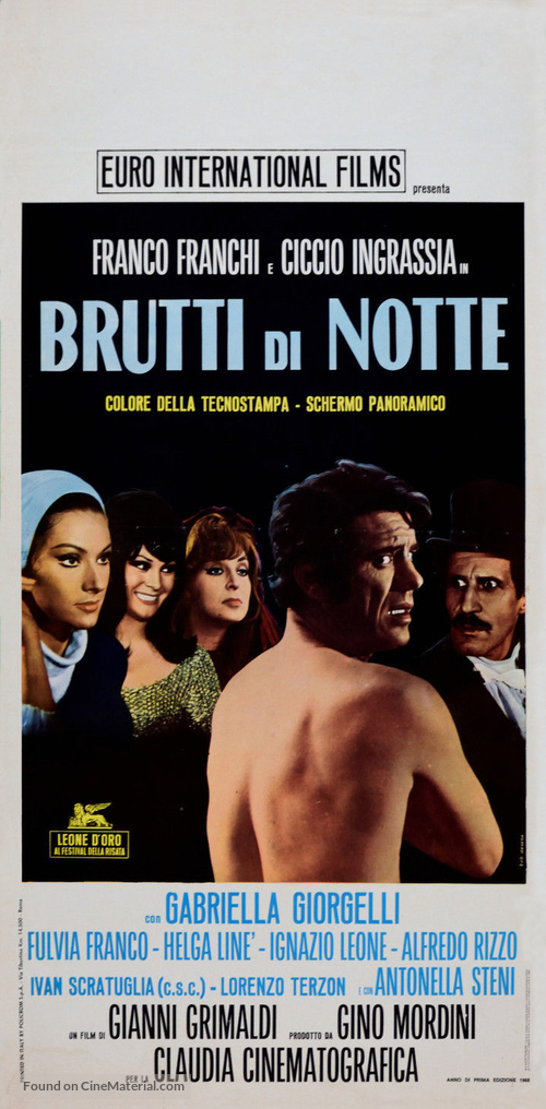 Brutti di notte - Italian Movie Poster