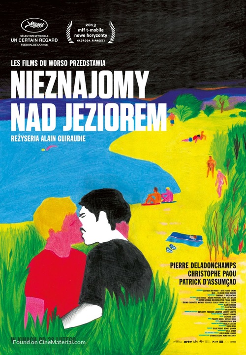 L&#039;inconnu du lac - Polish Movie Poster