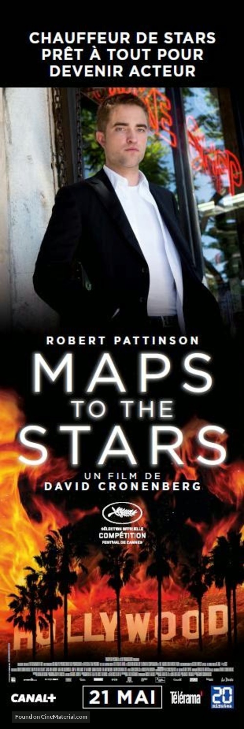 Maps to the Stars - French Movie Poster
