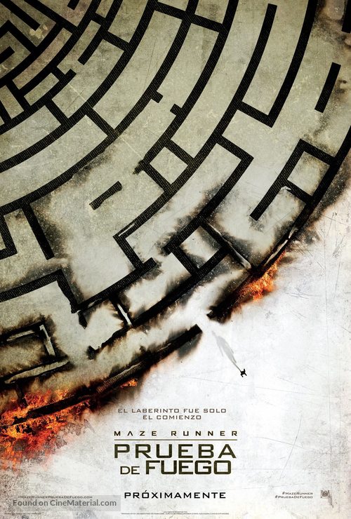 Maze Runner: The Scorch Trials - Mexican Movie Poster