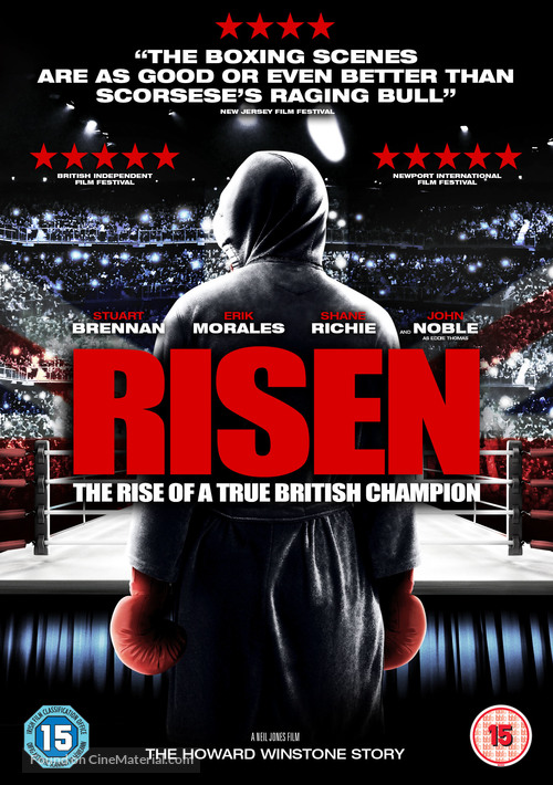 Risen - British DVD movie cover