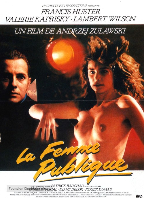 La femme publique - French Movie Poster