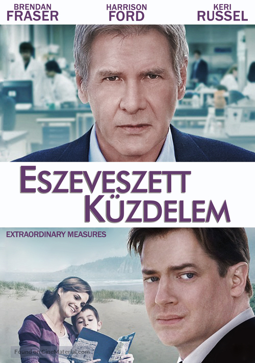 Extraordinary Measures - Hungarian Movie Cover