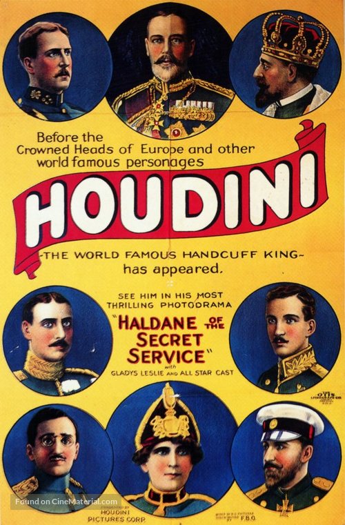 Haldane of the Secret Service - Movie Poster