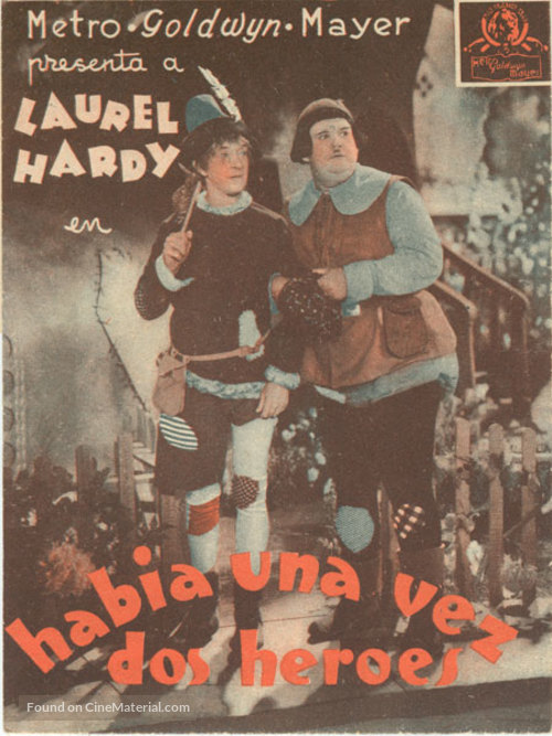 Babes in Toyland - Spanish Movie Poster