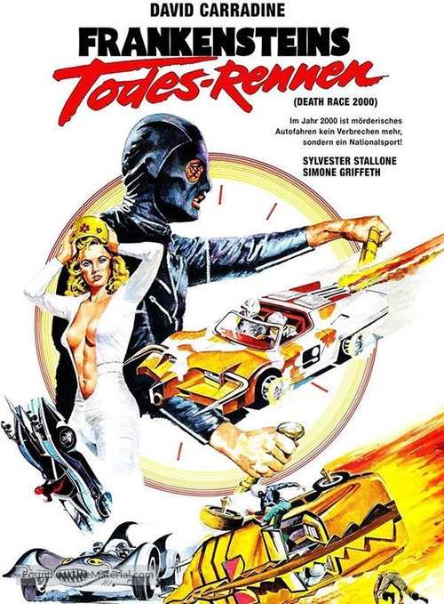 Death Race 2000 - German Blu-Ray movie cover