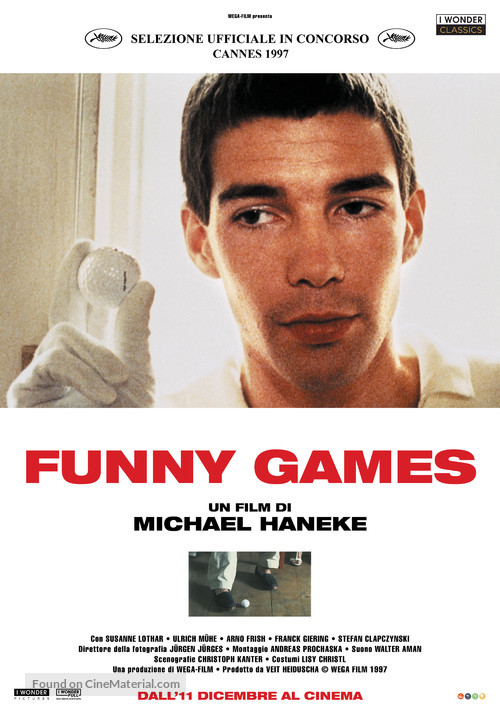 Funny Games - Italian Movie Poster