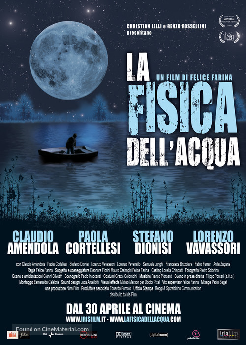 La fisica dell&#039;acqua - Italian Movie Poster