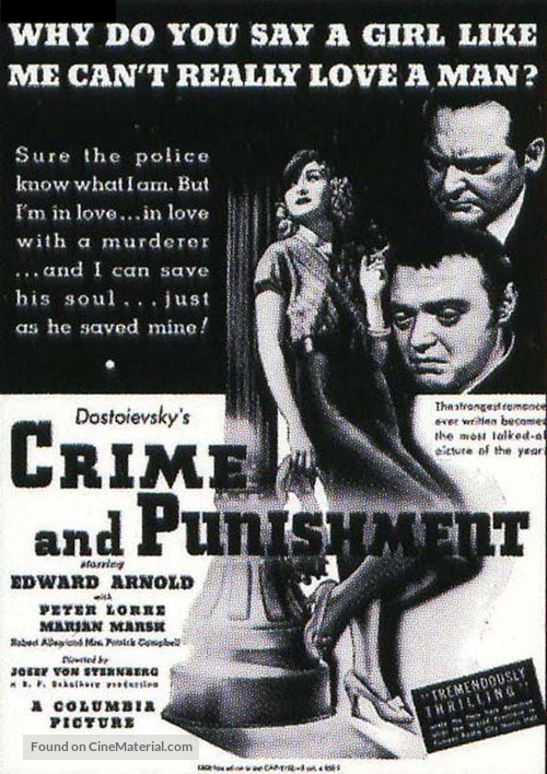 Crime and Punishment - Movie Poster