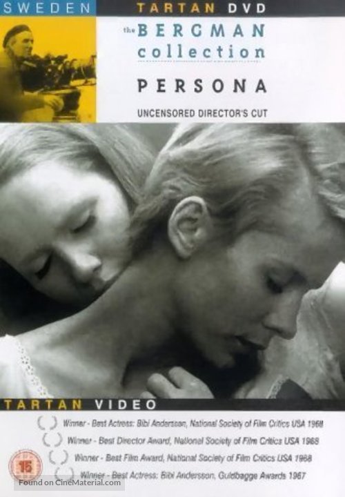 Persona - British DVD movie cover