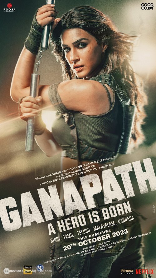 Ganapath - Indian Movie Poster