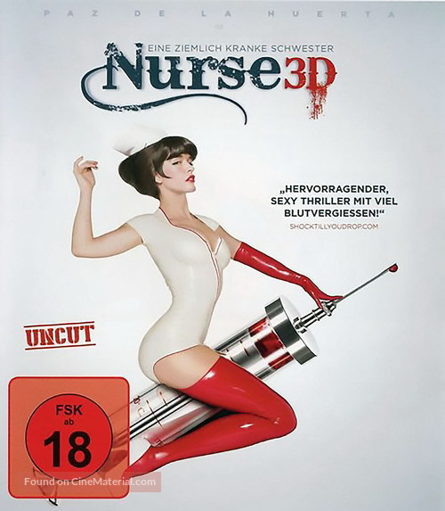 Nurse 3D - German Blu-Ray movie cover