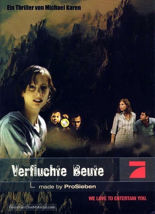 Verfluchte Beute - German DVD movie cover