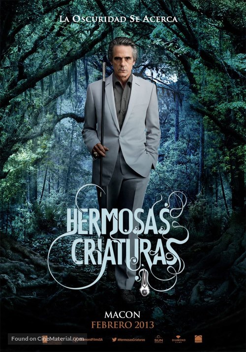 Beautiful Creatures - Argentinian Movie Poster