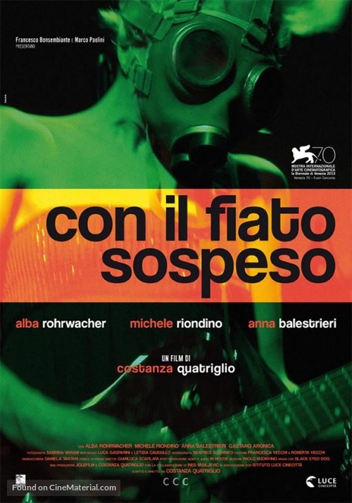 Con il fiato sospeso - Italian Movie Poster