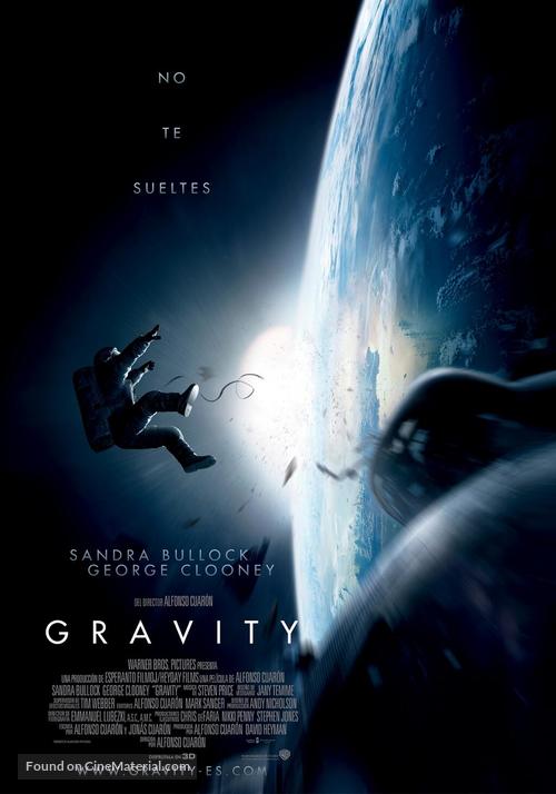 Gravity - Spanish Movie Poster