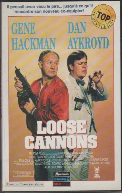 Loose Cannons - French Movie Cover