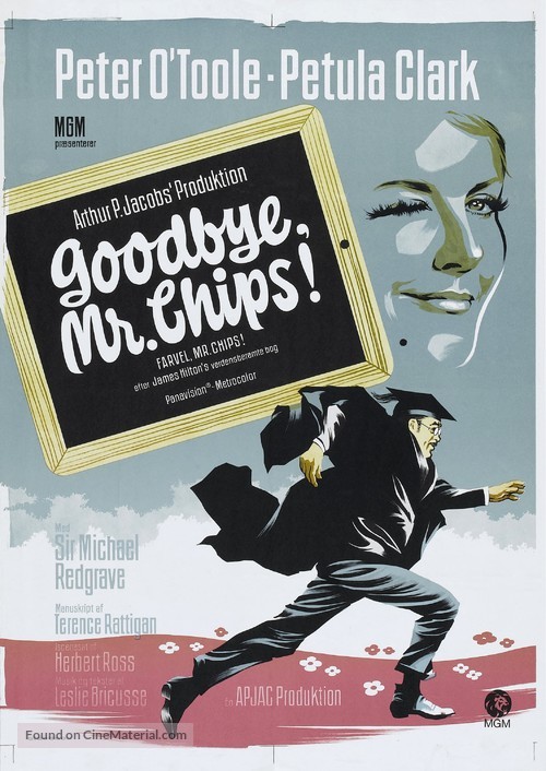 Goodbye, Mr. Chips - Danish Movie Poster