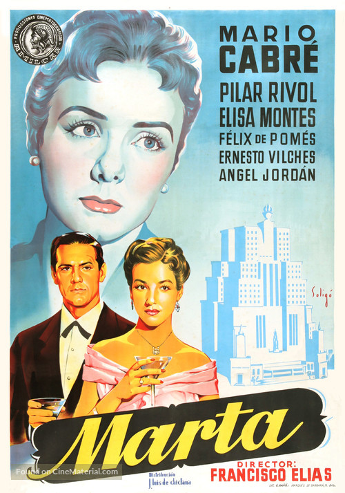 Marta - Spanish Movie Poster