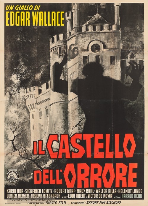 Der unheimliche M&ouml;nch - Italian Movie Poster