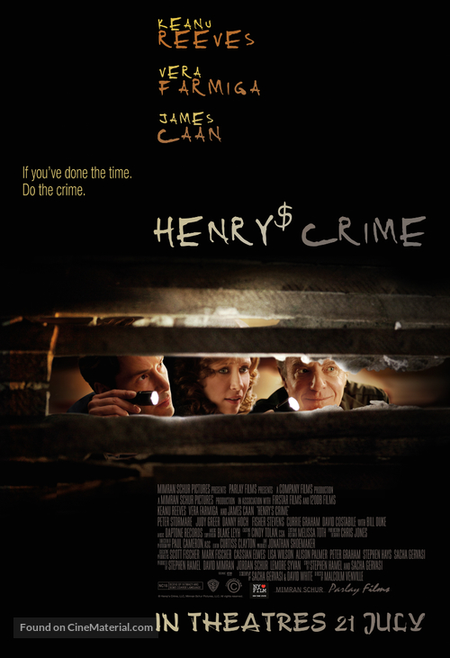 Henry&#039;s Crime - Singaporean Movie Poster