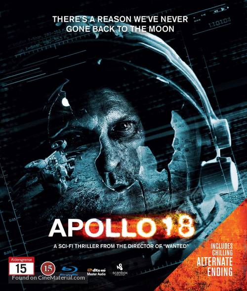 Apollo 18 - Danish Blu-Ray movie cover