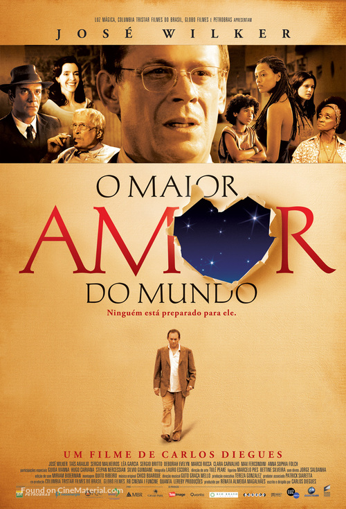 Maior Amor do Mundo, O - Brazilian poster
