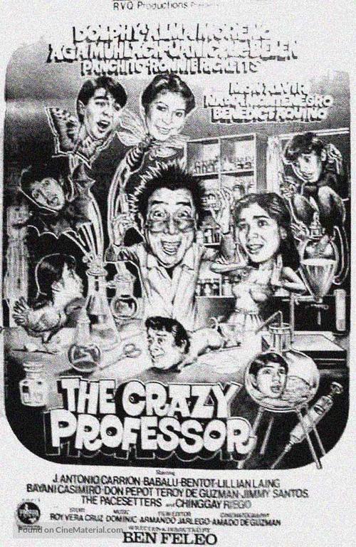 The Crazy Professor - Philippine Movie Poster