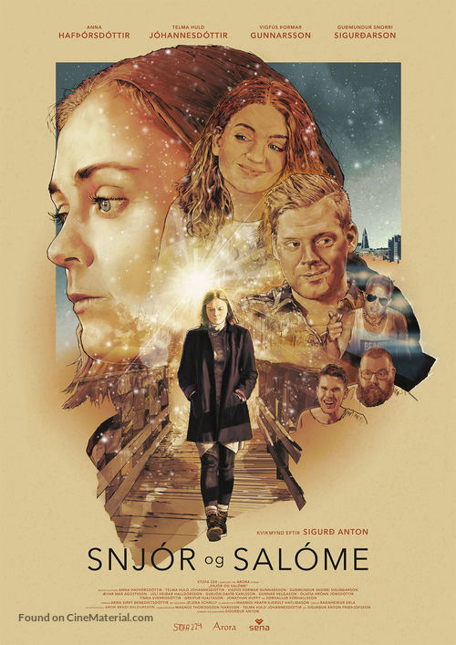 Snj&oacute;r og Sal&oacute;me - Icelandic Movie Poster