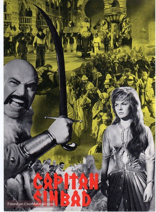 Captain Sindbad - Spanish Movie Poster