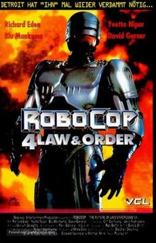 &quot;Robocop: Prime Directives&quot; - German Movie Cover